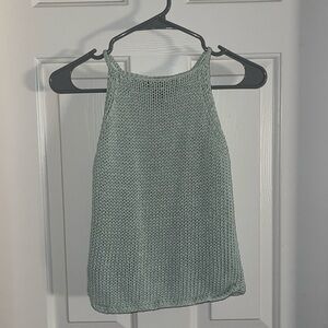 Banana Republic mint knit top